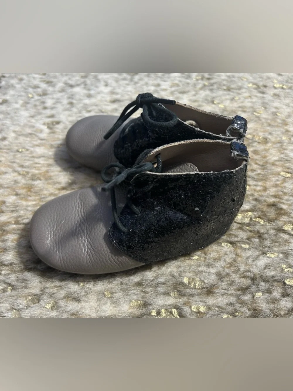 5 for $25🔥Monkey Feet Sequined‎ Booties Girls Size 2-3Y